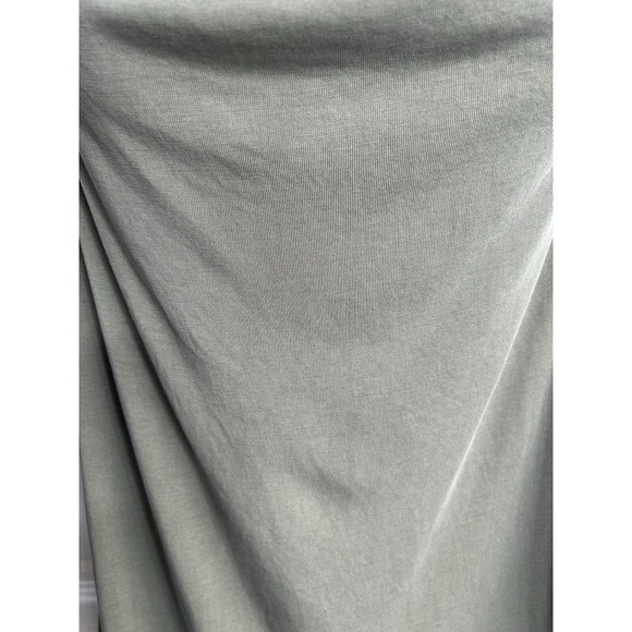 Loft Women Small Crowl Neck Sleeveless Green Shirt Office Siren Business Chic - Picture 4 of 6